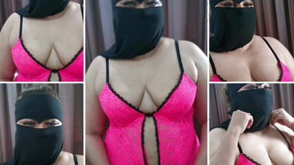 Mrsteddymom: Milf árabe con grandes tetas caídas naturales