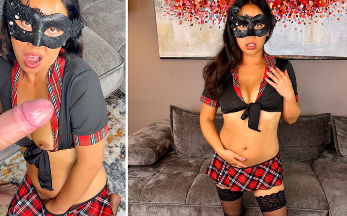 Miss-Sexy-Anonym: POV Klaarkomen in De Mond En Over Mijn Gezicht