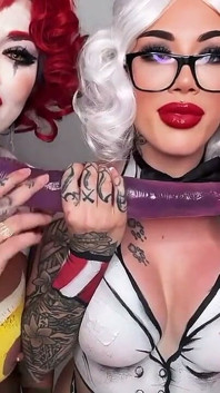 Halloween Dildo JOI with Friends