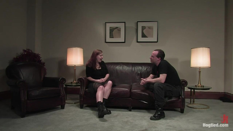 Hogtied by Kink: Casting Couch 12 Nerine Is the Real Deal Bondage Slut