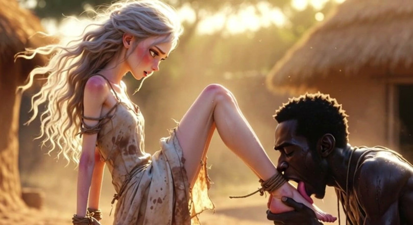 YOUR BEST FANTASY: Người phụ nữ da trắng bị trói buộc - Người đàn ông châu...