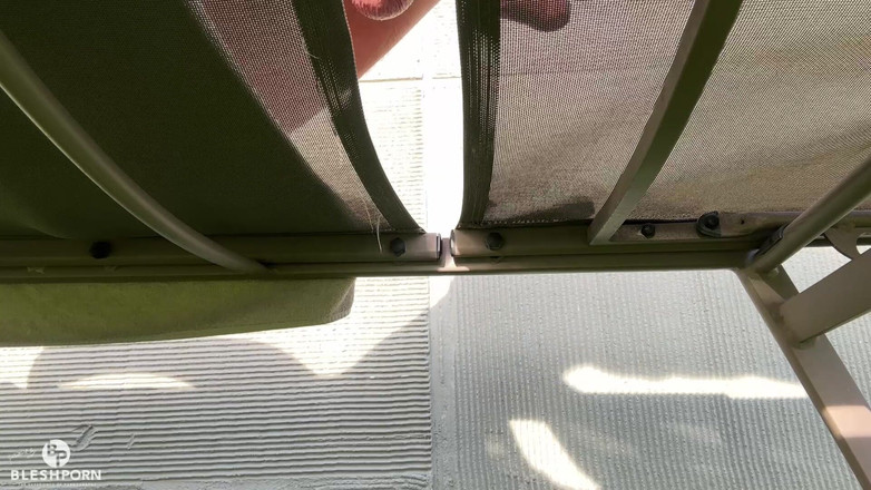 bleshporn: Rooftop Terrrace Tim Blesh Cumshot Under the Sunbed