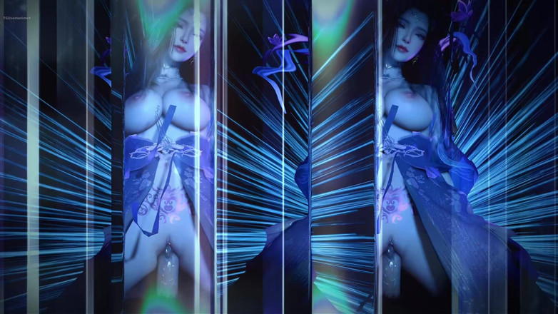 Why fuck so hard: 3d caliente cosplay super modelo desnuda sus tetas perfectas folladas