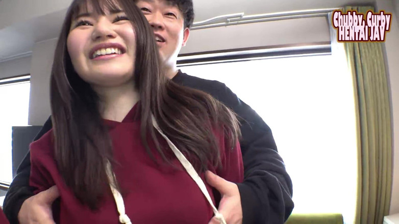 Chubby Curvy Hentai JAV: Lace Pressed to Soft Curves, He Can't Stop devorando, ela...