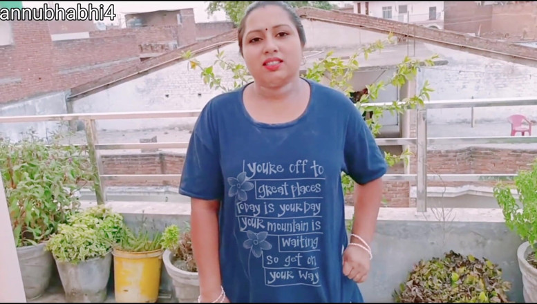 Annubhabhi4: Esposa india claro hindi en vioce
