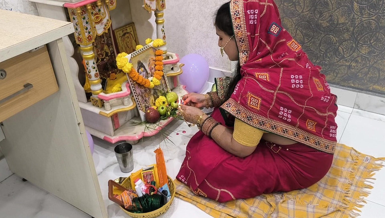 Desi chudai hub: Hartalika Teej festival firande