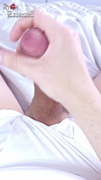POV Wank with Big 5-day Cumshot