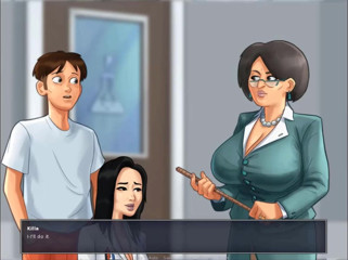Cartoon Play: Summertime saga part 221 - bitch moan and orgasms