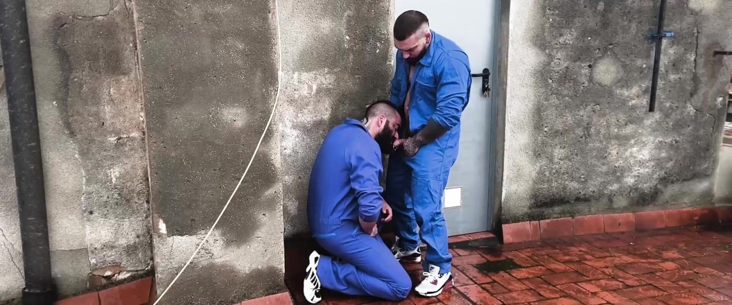 The Bearded Master: Páchnoucí dělníci. Zpocený pižmový sýr Muž Smrdí chcaní fetiš
