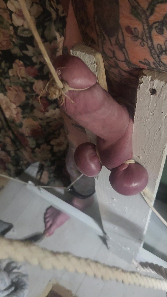 Goode Girl: Goode Girl Unholy Crucifix Ballbusting Pt2