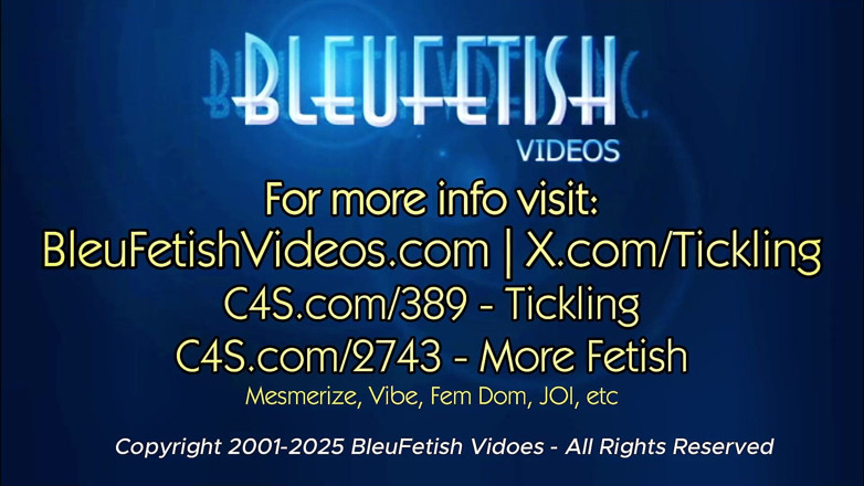 BleuFetish Tickling: Pt 2 Londres no puede creer que se corra, dos veces:...