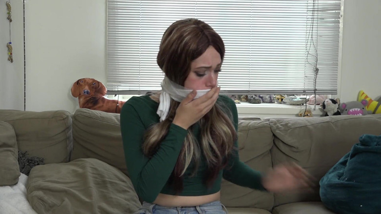 Restricting Ropes: Luna Frey - gag testing pt4