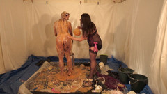 Gunked up girls: Faye Rampton Gunge myje