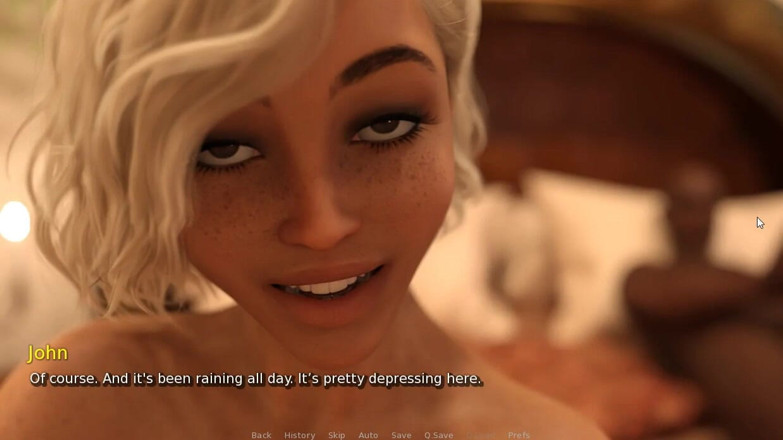 XXX Games Bunk: My Hotwife - Gameplay - Roleplay - Beach Oily Fuck with BBC &amp; Vacation...