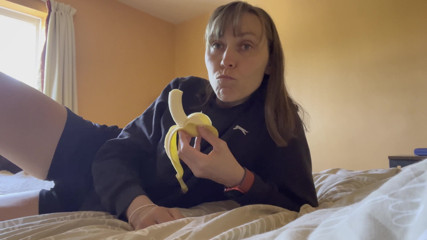 Wamgirlx: Saya suka menghisap pisang