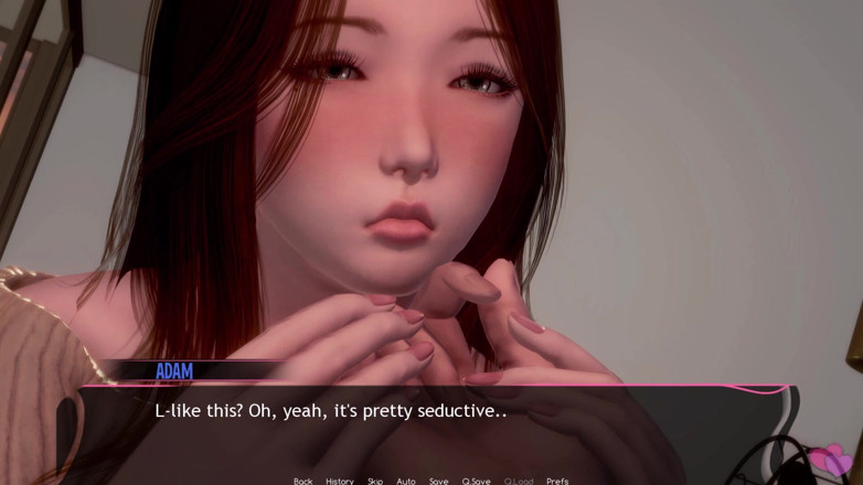 3D Cartoon Porn: Murmur 30 - obbligo o verità - Yui dares adam a toccare il...