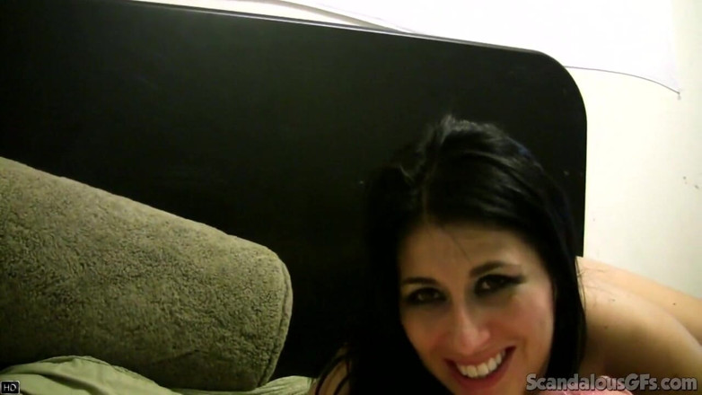 Scandalous GFs: Sexy tettona con clitoride trafitto scopata duro