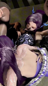 Déesse des légendes : Lueur fantastique en 3D - Hentai, animation 3D