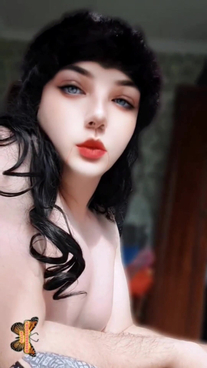 Kitty_Cross: Hot Shemale Stepsister Cheating at Her Private Room in Arabic...