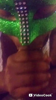 Messy Mouth in the Mask!