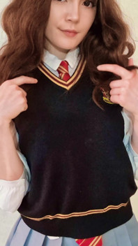 Hermione Is a Little Shy, but Her Shyness Won't Stop Her From Being a Naughty Slut Ready to Fuck Right Now