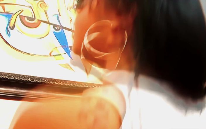 FapFlare: Bianca dagger हॉट फेशियल प्राप्त करने से पहले अपनी परफेक्ट गांड की पूजा करवाती है