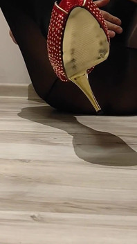 Schwarze strumpfhose