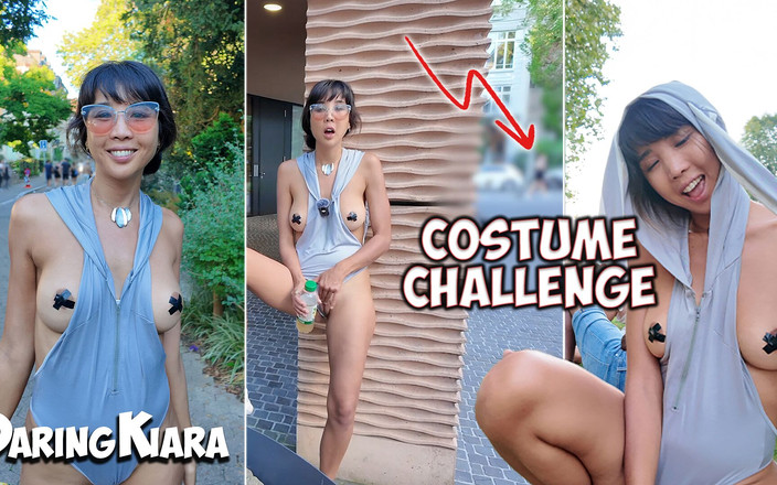 DaringKiara: Exhibicionistická japonská dívka se ukazuje a masturbuje na veřejnosti