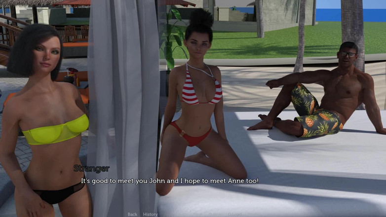 Dirty GamesXxX: Tacos: agradable día soleado en la playa con la pareja...