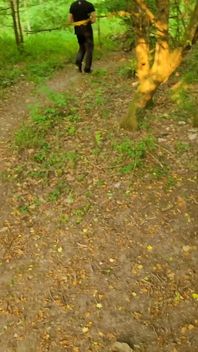 Whore Fantasy. Vanessabitchx Cumslut Exhibitionist in the Forest