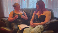 Aaexperinces trans: Домина Satana берет интервью Allegro