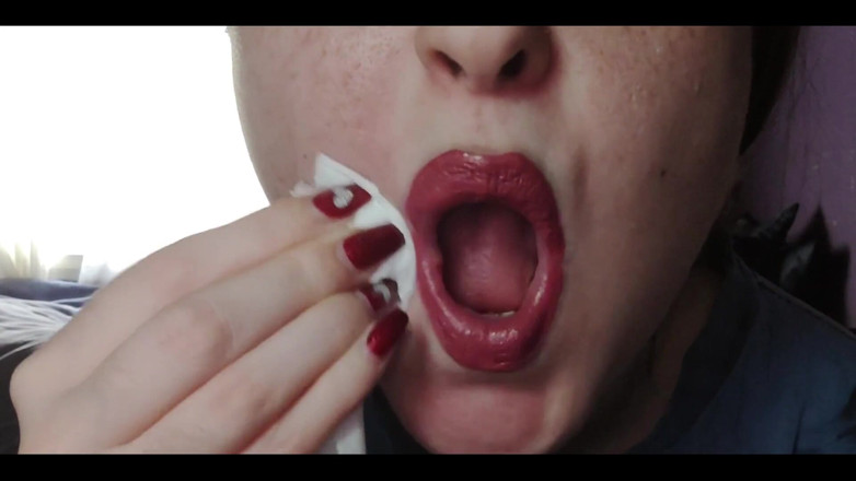 RavenHearth666VIP: Fetish bibir dan lipstik