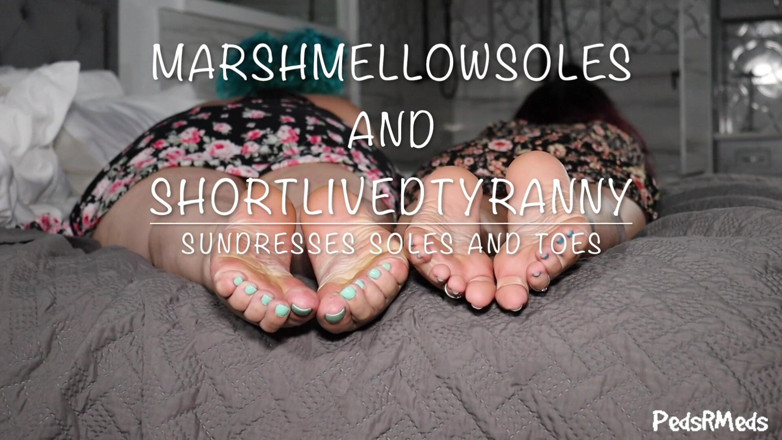 PedsRMeds: Marshmellowsoles และ Shortlivedtyranny Sundresses ฝ่าเท้าและเท้า