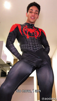 Kostum dan Pose Spider-Man