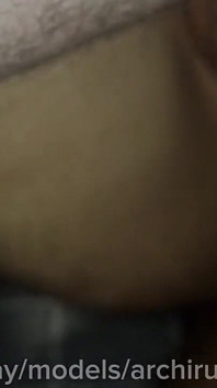 En femboy's fuck hole serverar en stor, tjock, bar kuk tills den spiller sperma!
