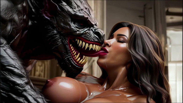 Ai Babes (Trans): Asmr - 怪物对女孩舌头动作