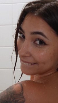 Hot Latina Stepsister Ana Khalifa Caught Me Watching Her Shower