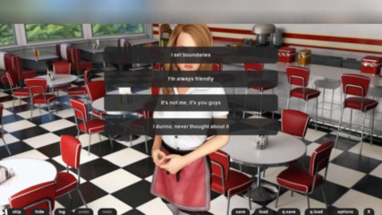 3DXXXTEEN2 Cartoon: Tre cameriere sexy e nessun cliente. Sesso cartone porno 3D