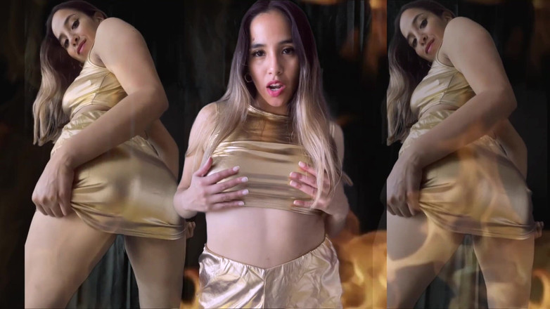 Goddess Alexa femdom: Гріх за твого Золотого Бога