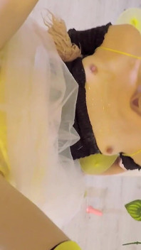Sospensione bDSM bondage troia anale volante