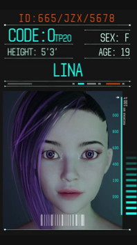 VR Nexus 3 Neon Dreams - Une fille cyberpunk aux gros seins roule fort dans une salle privée au néon