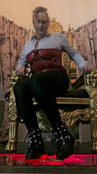 Monika Schmidt Burger Crushing Giantess Spitting Boot Worship