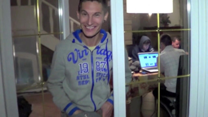 FRENCH STRAIGHT BOYS FUCKING GAY: Gay fucked at night by 2 straight friends