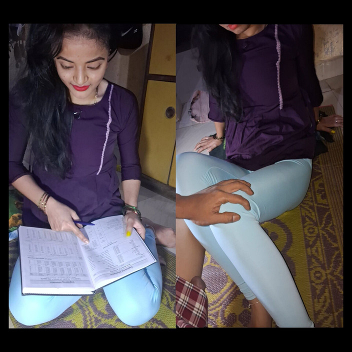 Shima kumari44: Indische Desi-leraar en student technische boekstudiestudent met leraar seks xxx...