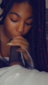 Sneaky Would You Help Me Suck His Big Black Cock if You Walk in on Him Cheating with Me