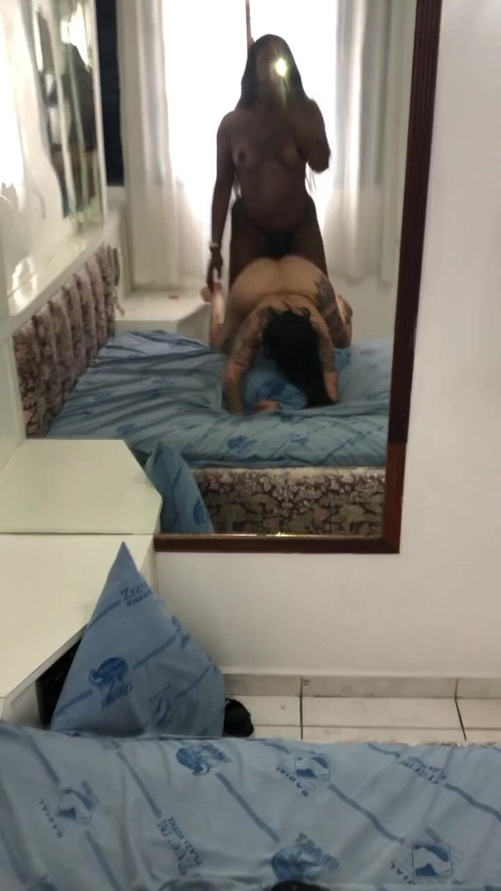 Beacorrea studio: Black Trans Fucks Married Until She Cums