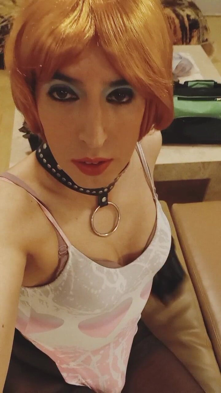 Tammy sissy slave: Tammysissy sur elle-même