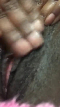 Closeup Stimulating My Pussy with My Fingers Cumming Hard Dripping Wet