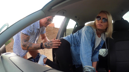 Claudia Macc: Scopata in auto