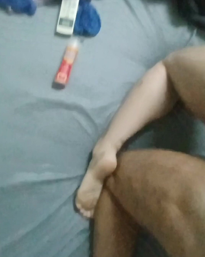Hotbisexualvids: Sexy Ladyboy in Lingerie Her Man Joins in with Stockings